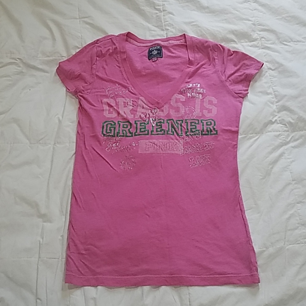 PINK pink top. Size M